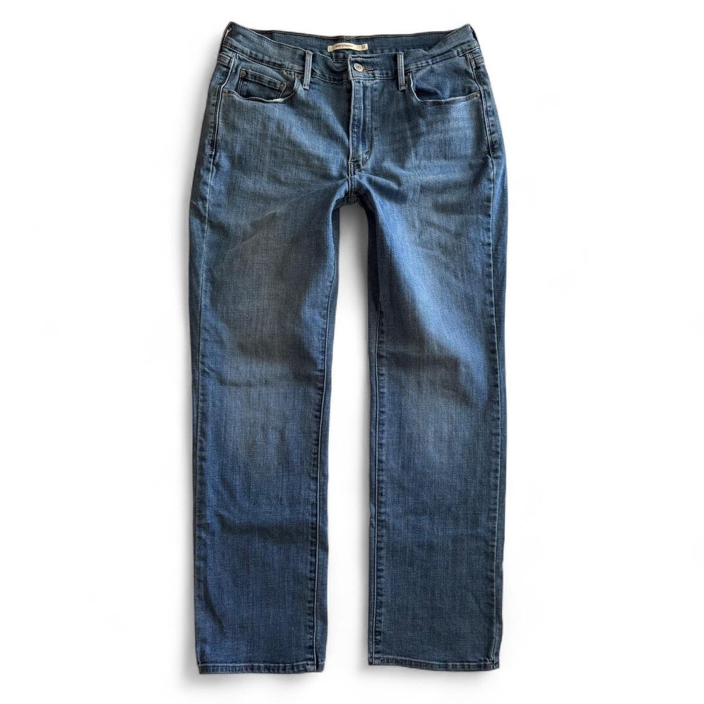 Levis 505 Straight Leg Jeans Womens 12S Blue Medium Wash Denim W31 L30